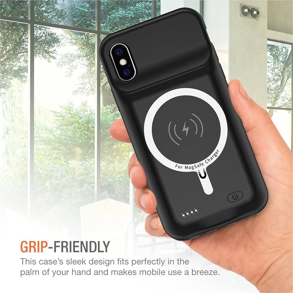 Amazon.com: Wireless Charging Case for iPhone X/XS, 10000mAh High